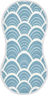 YETTASBIN Sea Waves Muslin Baby Burp Cloth, Super Soft Absorbent Cotton Burp Rag