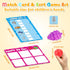 Match Card & Sort Game Set for Toddlers, Montessori Educational Learning Activities for Preschool