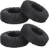 4Pcs 85mm Soft Rubber Terrain Wheel Tires Set for 1/10 RC Crawler Car Axial AX90069 D90 TF2 Tamiya CC01