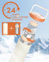 22oz 360 24 2pcs Portable Breast Milk Cooler for Breastmilk Storage, Liquid Gold Saver Cooling Keeps Milk Fresh