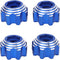 VBESTLIFE RC Wheel Hex Adapters, Aluminum Alloy 8x32 to 17mm for 8x32 3.8in Wheels Electric Car Truck (Blue)