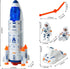 3-5 Wbzle Rocket Ship, Space Shuttle Astronaut & Space Adventure Toys,Science Educational Rocket Toys for Kids