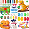 Merimon Dinosaur Color Dough Sets, Includes Dino Dentist Play Set, Tyrannosaurus Rex Set,