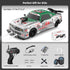 1/16 2.4GHz 4WD RC Drift Car with Spray Remote Control Cars, Remote Control Drift Car Drifting RC Cars with LED Lights