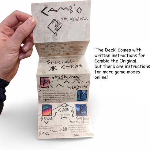 Cambio Unlimited Card Game, 76-Card Deck with Multiple Game Modes