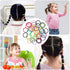 200PCS Elastic Hair Ties, No Crease Small Ponytail Holders for Kids Girls Baby Toddler Hair Accessories