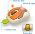 6-12 7 9 18M 1 2 3 iPlay, iLearn Baby Musical Toy Month, Infant Pretend Headphone & Mouse Activity Toy Light Sound