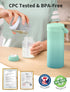 22oz 2pcs 24 Xaproo Stainless Steel Breast Milk Cooler Bottle, Large Capacity Portable Breastmilk Chiller with Storage