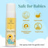 PURE AURA 30 Soothing Care Trio, Baby Body Mist with Nourishing Massage Oil and SPF Sunscreen, Ayurvedic Skincare