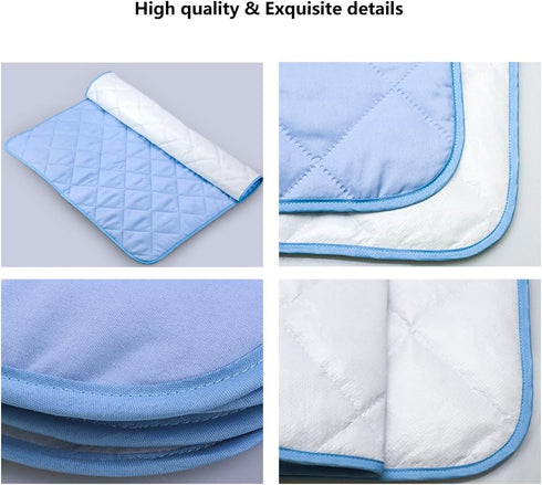 23'' 31'' (Pack 1) Topwon Quilted Changing Pad Waterproof, Crib Mattress Pad Liner,Comfy and Soft Foldable Mattresses x