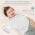 1.0 3-6 Baby Swaddle Sleep Sack, Tog New-Parent-Friendly Swaddle for Newborns & infant Months Baby Wearable Blanket
