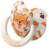 Cute Adult Sized Pacifier - Large Shield Butterfly Binky for Anxiety Relief with Puppy Print