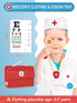 3-5, Set, 3 4 5 Lehoo Castle Doctor Kit for Toddlers Kids Doctors Play Pretend Play with Doctor Costume Toy Stethoscope