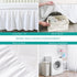 MD Home Decore 100% 14" Crib Bed Skirt Dust Ruffle with Split Corners - Cotton - Nursury Standard Crib Bedding Toddler