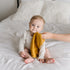 Natemia Premium Muslin Baby Washcloths, 5 Piece Set, Super Absorbent Rayon Bamboo, 6 Layer Baby Girl & Boy