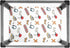 JUNENGCHUANG Pack 2 Pack 38x26 Cozy Pack and Play Sheets, Mini Crib Sheets for Mattress, Stretchy Snug Fit Playard