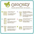 OsoCozy (1 Doz) 100% Prefold Cloth Diapers - Soft, Absorbent, Durable - Cotton