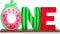Watermelon One Letter Sign Wooden Centerpieces for First Birthday Party Decor, Summer Fruit Photo Props