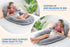 INSEN Pregnancy Pillows, Detachable Body Pillow for Sleeping, Nurse & Relax, Multi-Use Pregnancy Pillows for Pregnant