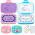 Caffox 2 Pack Tooth Holders for Kids Keepsake, Tooth Fairy Box, First