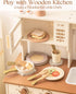 Set, 29PCS ROBOTIME Play Kitchen Dishes Wooden Toddler Plates and Dishes for Boys Girls Gifts