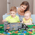 12 37 Set MOBIUS Toys Dinosaur Truck Carrier Large Transport Truck with Realistic Dino Figures for Kids Ages Durable
