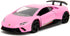 Pink Slips 1:32 Die-Cast Car, W1 Lamborghini Huracán Performante Toys for Kids and Adults in Glossy Pink