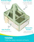 2in1 YOSING Diaper Caddy with Changing Pad, Baby Diaper Caddy Organizer with Changing Mat, Newborn Caddy for Car