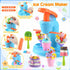 5-in-1 Sets 3+ Set 24 Set Color Dough for Kids Ages DIY Food Maker Toys with Dough, Arts and Crafts Kit for Pretend