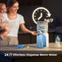 Momcozy 57 oz 6 Settings Instant Water Warmer for Making Formula, Dual Lights for Night Feedings, fl Large Capacity