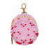 Cherry Round Pacifier Storage Case with Zipper, Portable Pacifier Case for Travel,