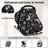 Winter Car Seat Cover Baby, GFU Warm Carseat Cover for Babies, Universal Infant Car Seat Canopy Waterproof, Cold