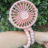 3 Suteng Stroller Fan Flexible Tripod Clip On Baby Fan, Battery Operated Mini Portable Handheld Fan for Car Seat Crib