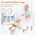 Wooden Baby Walker Doll Stroller - Baby Push Walker & Shopping Cart Learning Toy for Boys and Girls