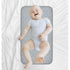 Generic 50x70cm Portable Diaper Mat, Travel Changing Pad, Foldable Bed Liner, Soft Waterproof Cotton Pad with Non Slip