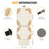 2 (2 Pack) Siivton Car Seat Protector for Child, Cushion for Leather & Fabric Seats, Mesh Pockets, Non-Slip Bottom