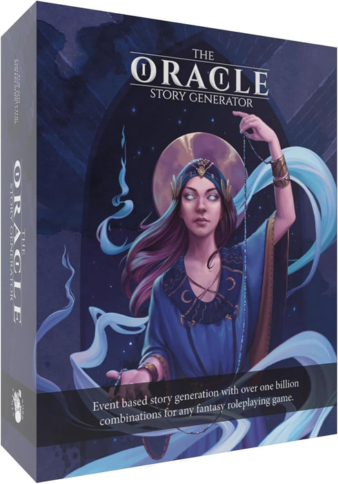 The Oracle Story Generator: Boxed Set - 5e RPG Storytelling Cards, 300 Themed Tarot Sized Cards