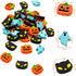 YGAOHF 60 Pack Halloween Mini Erasers - Cute Pumpkin Ghost Bat Erasers for Kids, Party Favors