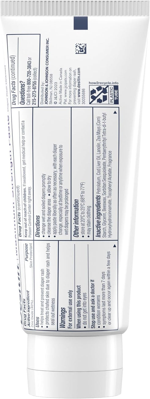 40% 12 4.8 oz Desitin Maximum Strength Baby Diaper Rash Cream, Zinc Oxide, Hypoallergenic No Added Parabens & Dyes