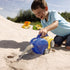 1-3, 18 HABA Sand Play Tanker Truck & Funnel, Beach Trucks to Use in Sandbox for Toddlers Construction Toys and Toddler