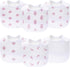 lazyrhino Baby 6-Pack Unisex Muslin Bibs, Absorbent, Soft, and Cute for Baby Boys