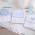 3 3 Mooreeke Baby Towel with Hood for Boys Blue Elephant Bath Towel for Babies Ultra Soft Absorbent PCS Baby Towels
