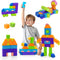 Pairez Toys Magnetic Building Blocks, 37PCS Magnetic Blocks for Kids Ages 4-8,