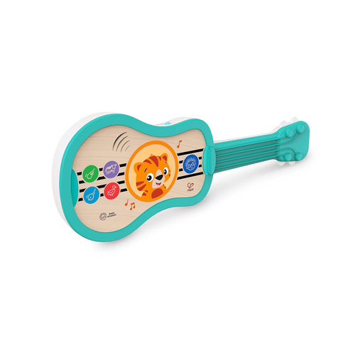 Baby Einstein Sing & Strum Magic Touch Ukulele | Wooden Musical Toy for Ages 6 Months+, Multicolored