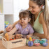 10 Set 3+ PCS Vegetable Wooden Play Food for Kids Kitchen, Wooden Food Cutting Toys, Pretend Play Kitchen Accessories