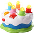 Baby Birthday Cake Toy with Candles, Music Toy for 2-5 Years Old, Toddler Christmas Gift