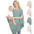 SheSeek Muslin Nursing Cover Up for Breastfeeding, Soft & Breathable Cotton Breast Feeding