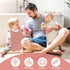 5 Newwiee Pcs Large Muslin Pullover Baby Bibs Full Coverage Toddler Slip on Absorbent Bib Waterproof Toddler Towel Bibs