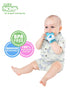2-Pack Teething Mitten Bundle | Dino Blue & Tiger Orange Teether Paws