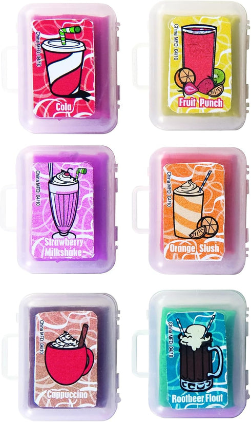 Raymond Geddes 68122 Snack Attack Scented Erasers, Assorted (Pack of 36)